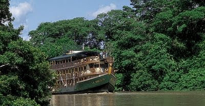 Antigua embarcación del Amazonas